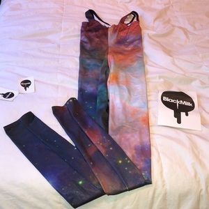 Galaxy body suit xs by Blackmilk
